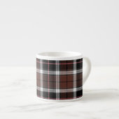 Brown Plaid Espresso Kop (Voorkant rechts)