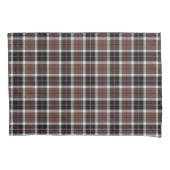 Brown Plaid Kussensloop (Voorkant)