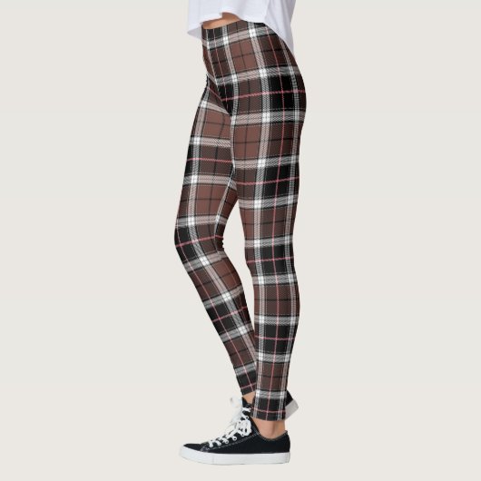 Brown Plaid Leggings (Links)