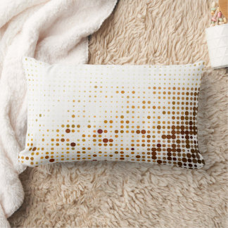 Brown Polka Cotton Sierkussen Kussen
