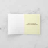 Brown Polka Dot / Blue Baby Carriage Bedankt (Binnen)