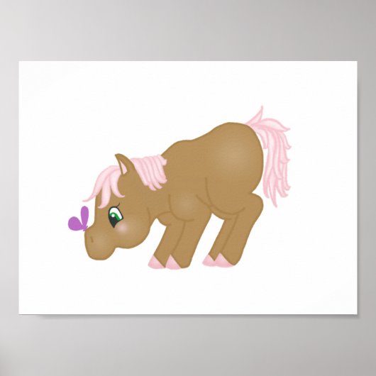 Brown Pony Print (Voorkant)