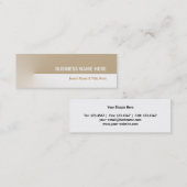 Brown Pro Mini Visitekaartje (Voorkant / Achterkant)