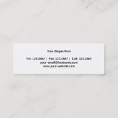 Brown Pro Mini Visitekaartje (Achterkant)