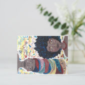 Brown Queens Briefkaart (Staand voorkant)