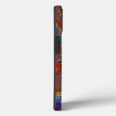 Brown Rainbow Starburst Case-Mate iPhone Case (Achterkant / Rechts)