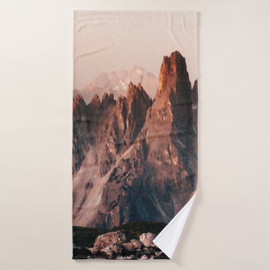 BROWN ROCK FORMATIE TIJDENS DAGEN BADHANDDOEK (Badhanddoek)