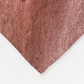 Brown rock formations fleece deken (Hoek)