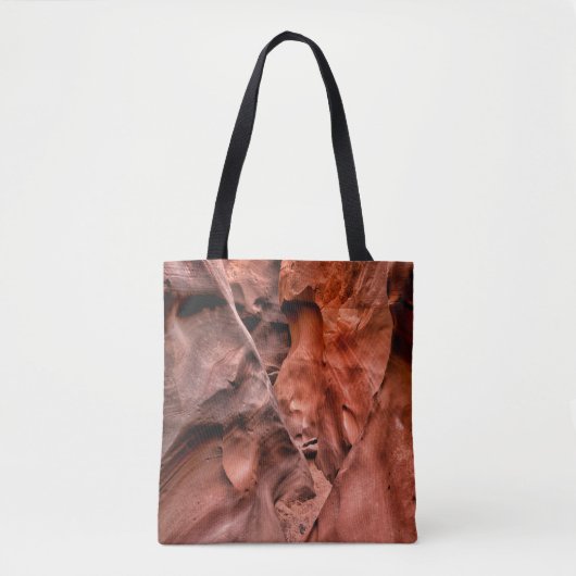 Brown rock formations tote bag (Voorkant)