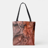 Brown rock formations tote bag (Achterkant)