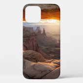 BROWN ROCKY MOUNTAIN TIJDENS SUNSET Case-Mate iPhone CASE (Achterkant)