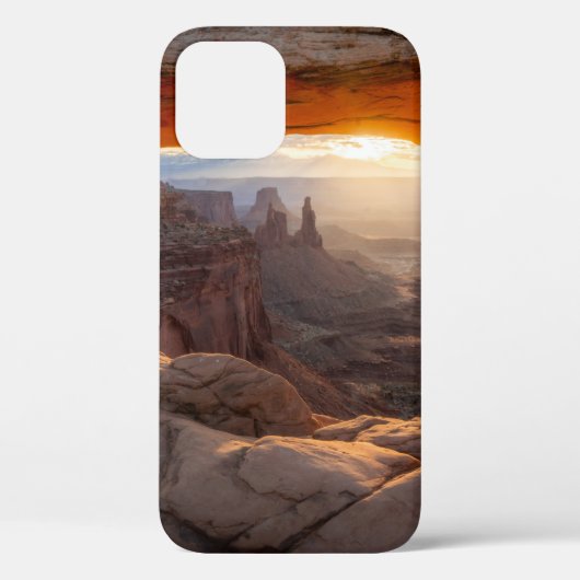 BROWN ROCKY MOUNTAIN TIJDENS SUNSET Case-Mate iPhone CASE (Achterkant)