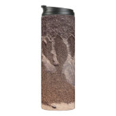 Brown sand thermosbeker (Geroteerd rechts)