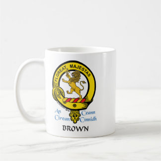 BROWN Scottish Clan Crest Mok