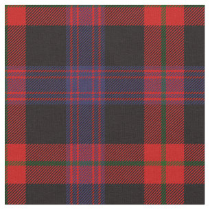 Brown Scottish Clan Tartan Stof