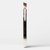 BROWN SCOTTISH FOLD IN BROWN THICK-PILE BLANKET Case-Mate iPhone CASE (Achterkant / Links)