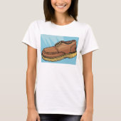 Brown Shoe Footwear T-Shirt (Voorkant)