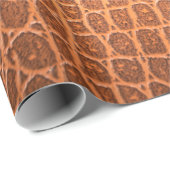 Brown skin leather texture backgroundskin,abstract cadeaupapier (Rol Hoek)