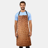 Brown skin leather texture backgroundskin,abstract schort (Gedragen)