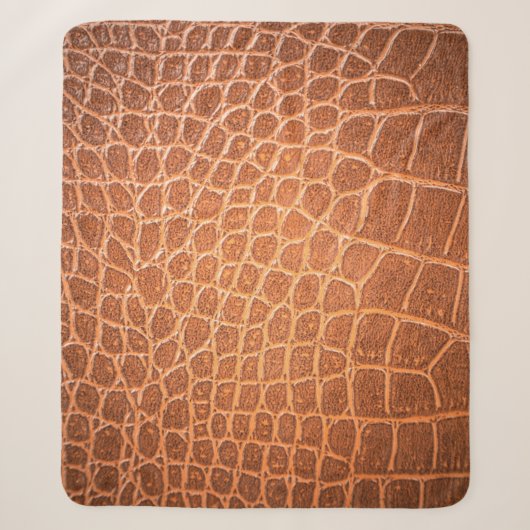 Brown skin leather texture backgroundskin,abstract sherpa deken (Voorkant)