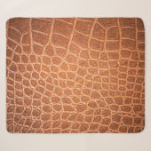 Brown skin leather texture backgroundskin,abstract sherpa deken (Voorkant (horizontaal))