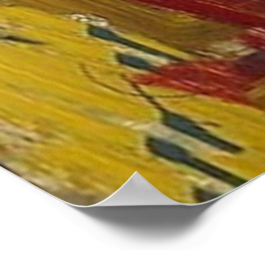 Brown Snowman Poster (Hoek)