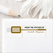 Brown Spatula Kitchen Etiket (Insitu)