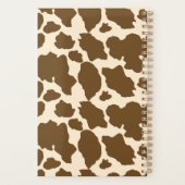Brown Spots Cow Print Farmer Farm Animals Classy Planner (Achterkant)