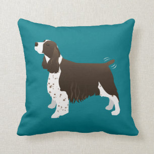 Brown Springer Spaniel Basic Breed  Kussen
