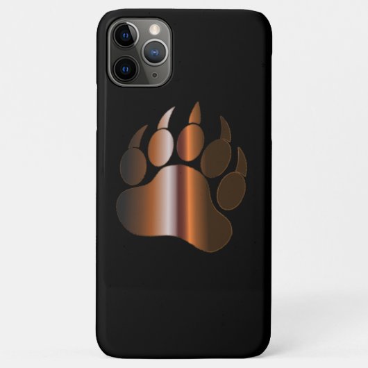 BROWN STAAL BEER PAW Case-Mate iPhone CASE (Achterkant)