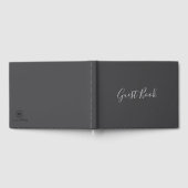 Brown Standard Guest Book | Luxe bruiloften Gastenboek (Volledig)