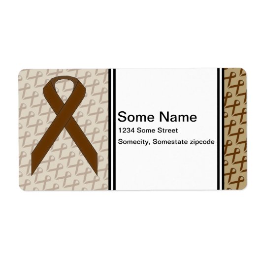 Brown Standard Lint door Kenneth Yoncich Etiket (Voorkant)