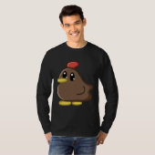 Brown Stardew Valley Chicken T-shirt (Voorkant volledig)