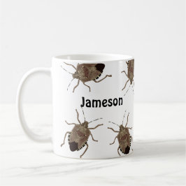 Brown Stink Bugs Funny Creepy Personalized Koffiemok