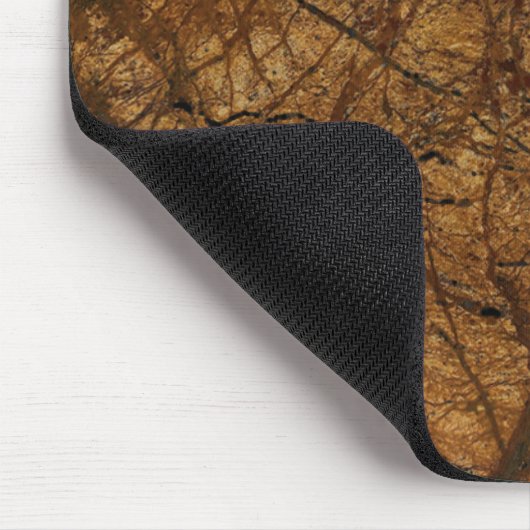 Brown Stone Pattern Muismat (Hoek)