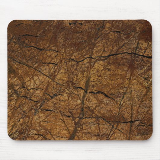 Brown Stone Pattern Muismat (Voorkant)