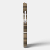 Brown stripes Case-Mate iPhone case (Achterkant / Links)