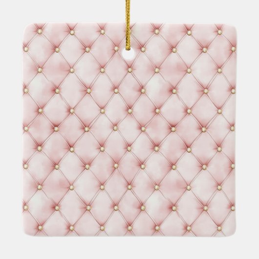 Brown Stripes Globe World Keramisch Ornament (Achterkant)