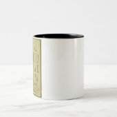 Brown StyliteStudio logo op een mok (Center)