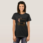 Brown Sugar Babe Proud Black Women African Pride T-shirt (Voorkant volledig)