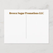 Brown Sugar Babes Ansichtkaart 2 Briefkaart (Achterkant)