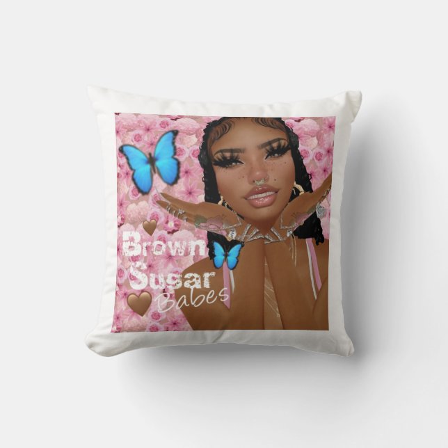 Brown Sugar Babes Kussen 6 (Voorkant)