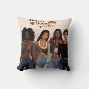 Brown Sugar Babes Pillow 3 Kussen