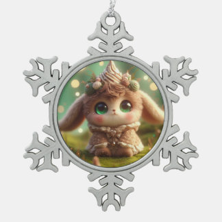 Brown Sugar Thing Tin Sneeuwvlok Ornament