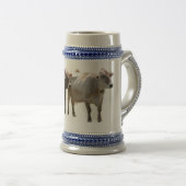 Brown Swiss Stein Bierpul (Voorkant rechts)