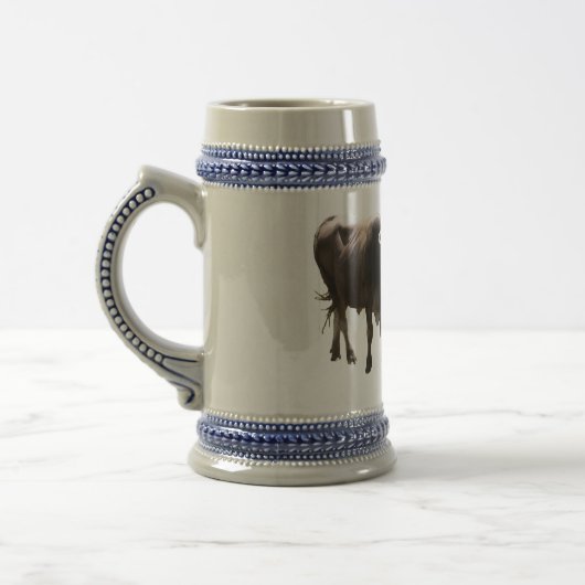 Brown Swiss Stein Bierpul (Links)