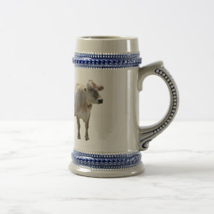 Brown Swiss Stein Bierpul
