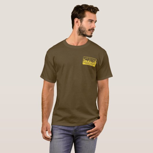 Brown T Casual T-shirt (Voorkant volledig)
