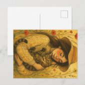 Brown Tabby Cat Mom Briefkaart (Voorkant / Achterkant)