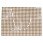 BROWN TAN BOHO BABY SPEELGOED TREIN & BALLON GROOT CADEAUZAKJE (Achterkant)